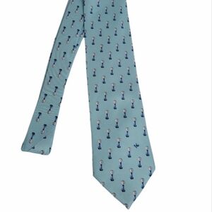 Alynn Golf Theme Hand Made Silk Necktie